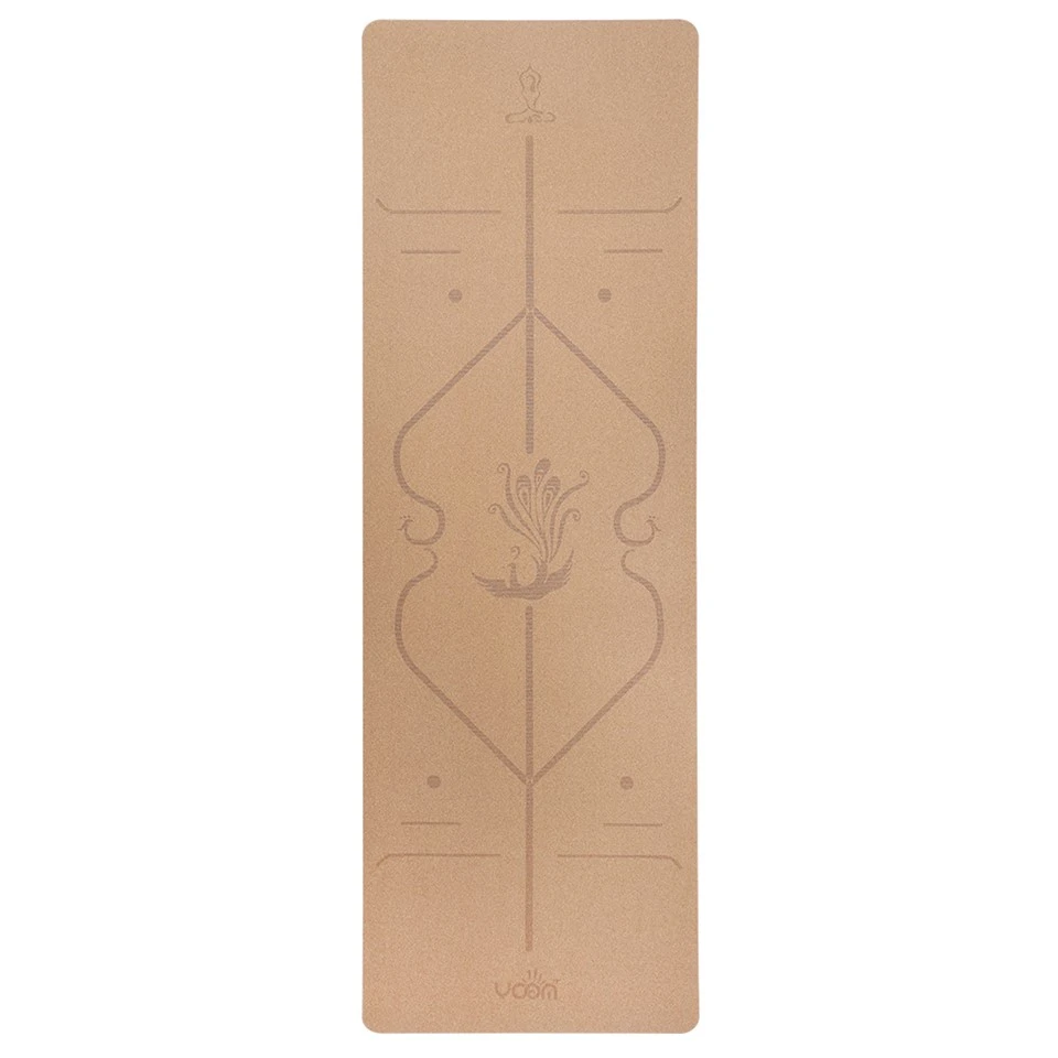 Estera de yoga antideslizante de corcho
